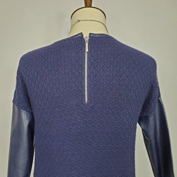 Mayoral Girls Mixed Media Houndstooth Sweater With Pockets Size 10 - Picture 6 of 11